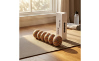 Hollow Groove Muscle Massage Foam Roller Speckled Grooved Foam Roller Portable Firm Compression