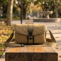 Shoulder Bag for Men with Adjustable Shoulder Strap, Canvas Crossbody Bag for Daily Use and Commute, Man Bag with Storage Function, Bag for Men