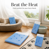 Pet Cooling Ice Pack for Air-Conditioned Rooms, Reusable Ice Board for Cats and Rabbits