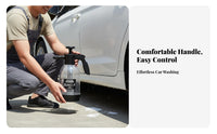 Manual Car Wash Foamer Long-Lasting HDPE Body Hand Pump Foam Applicator