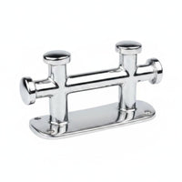 Double Cross Bollard Cross Mooring Cleat Heavy Duty Stainless Steel Dock Bollard for Marina