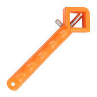 Stamping Handle Textured Stamp Punch Holder Sturdy Tool Handle with Screw for Metalworking