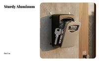mountedMounted Numerical Code Lockless Entry Fastenerbox Antiburglary Design Numerical Code Lockless Entry Fastenerbox Weather-Withstandant Home