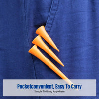 Golf Tee Peg, Portable, Stable, Low Drag, Colorful Stand