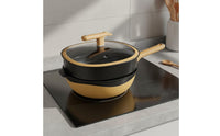 Easy to Clean Square Nonstick Wok Even Heating Cookware
