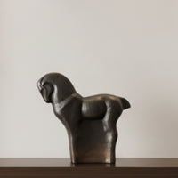 Aluminum Horse Sculpture Decorative Horse Statue Metal Ornament Matte for Home Decorators, Living Room
