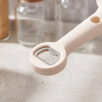 Multifunctional Jar Opener Effort-Saving Adjustable Jar Opener Non-Slip Grip Adjustable Lid Grip for Home Bar