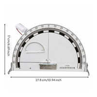 Foldable Optical Reflection and Refraction Demonstrator Graduated Light Reflection and Refraction Demonstrator Visible Optical Experiment Apparatus Portable for Teachers, Students, Schools, Classroom, Science Class