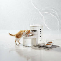 Easy to Clean Stainless Steel Feline Fountain Quiet Feline Water Fountain for Cats