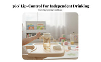 Safe 360 Training Cup Soft Silic Child 360 Degree Training Cup Automatic Sealing for Toddlers, Infants, Home Use, on the Go, Mealtime
