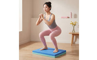 Thick Foam Pad with Textured Surface Non-Slip Cushioned Foam Mat Rectangular for Home Gym, Planks, Mindful Stretching Practice