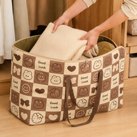 Clothing Storage Case Bedding Storage Bag Oxford Fabric Waterproof Foldable Large Capacity Closet Storage