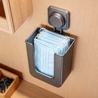 Wall-Mounted Storage Box for Disposable Gloves and Masks, No Drilling Needed