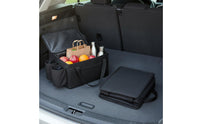 Kids Toy Vehicle Tote Multi-Functional Backseat Storage Bin Featuring Beverage Holders Foldable for Parents