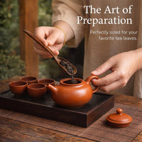 Handmade Chinese Yixing Teapot for Loose Leaf Tea, Small Capacity Artisanal Tea Pot, Tea Vessel for Loose Leaf, Yixing Teapot with Fine Craftsmanship
