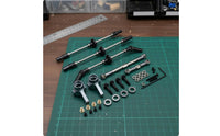 Six Wheel Drive Axle Kit Stable in Use Metal Axle Upgrade Set Easy to Install Drive Shaft Kit for Repair, Workshop