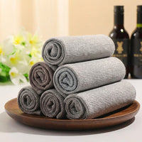 Fish Scale Microfibre Cloth, Reusable Cloths for Glass and Mirrors, Lint and Streak Microfiber for Countertops, 30x40cm