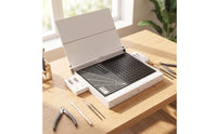Model Assembly Workbench Portable Hobby Station with Cutting Mat Compact Desktop Organizer for Hobbyists