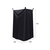 Waterproof Privacy Changing Cover Rectangular Portable Dressing Shelter Rainproof Sun Sun Guard Changing Tent Protection for Swimming Area, Boat