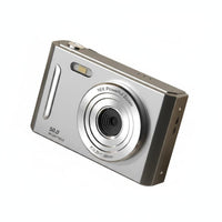 1080P HD Recording Retro CMOS Camera Anti-Vibration Compact Digital Camera Built-in Flash Photography Equipment 50 Megapixels for Students, Teens, Beginners, Travel
