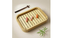Sashimi Ice Platter Creative Design Bamboo Serving Tray Japanese Style Serving Box for Restaurants