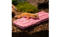 Reptile Shedding Board Rock-Like Terrarium Board with Textured Surface Rectangular for Reptiles, Geckos