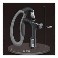 U-Shaped Design Hand Grip Strength Exerciser Metal Spring Adjustable Hand Gripper Handheld Fitness Equipment Multiple Resistance Levels