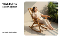 Adjustable Backrest Folding Recliner Chair Portable Foldable Slatted Lounger Installationready-to-Use Relaxation Furniture Ergonomic Design for Homeowners, Beachgoers, Rest Time, Balcony, Patio, Backyard