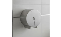Commercial Jumbo Roll Toilet Tissue Dispenser Heavy-Duty Stainless Steel Toilet Tissue Dispenser Vandal-Resistant Rustproof for Public Restrooms, Offices