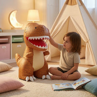 2.4GHz Inflatable RC Tyrannosaurus Wireless Inflatable Dinosaur with Wireless Control Wear-Resistant Wireless Control Dinosaur Toy Sound for Children, Toddlers, Indoor Play, Birthday Parties, Playroom