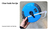 Accurate Measurement Long Measuring Tape Heavy Duty Long Tape Measure Clear Markings for Surveyors, Contractors, Landscaping, Roadwork, Yard