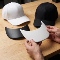 Curved Brim Inserts for Baseball Caps - 2mm Thick