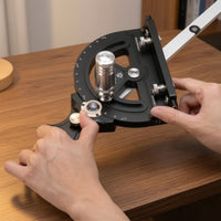Table Saw Miter Gauge Easy to Adjust Miter Gauge Wear-Resistant Tool for Woodworkers, Carpenters, Carpentry