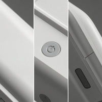 Rechargeable Toothbrush Sanitizer with Slots Cordless Wall Toothbrush Holder Compact Bathroom Organizer Hygienic for Apartment