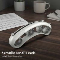 Portable Adjustable Finger Expander Ergonomic Design Finger Expander Tool Long-Lasting Construction Musical Training Aid Soft Silicone Rings for Musicians, Piano Players, Beginners