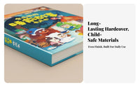 Screen-Non-Screen Bedtime Story Sound Book Supports Independent Play Point and Read Audio Book Easy to Use for Children, Boys, Preschool
