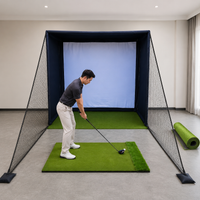 golf simulator enclosure