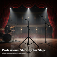 Portable Bar Chimes Stand Easy to Assemble Wind Chime Tripod Stand Anti-Slip Feet Floor Standing Chime Mount for Percussionists, Music Students, Stage Performance, Orchestra, Studio Recording, Rehearsal