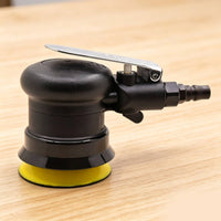 Palm Sander with 3-Inch Pad Compact Pneumatic Palm Sander Two-Motion Polisher for Surface Prep