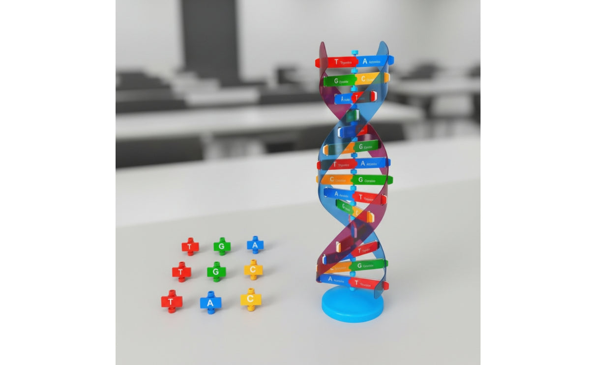 Model Genetics Education Double Spiral Model Hands-on Learning Science Teaching Aid for Classroom