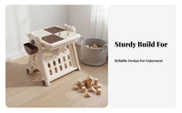 Multifunctional Construction Block Table Multi-Functional Construction Block Play Table Educational for Girls, Preschoolers, Playroom, Kindergarten