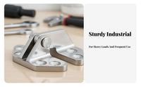 316 Stainless Steel Wing Hinge Sturdy Duty Saltwater Hinge Hardware Fitting Rustproof Mirror Polished
