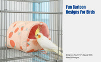 Avian Shelter, Winter Thickened Parrot Bed, Warm Hanging House, Soft Cozy Home