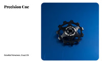 Rear Derailleur Pulley Steel Bearing Cycle Guide Wheel Bike Pulley Wheel Wide Compatibility Bike Guide Wheel Sealed