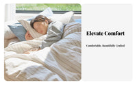 4 Pieces Cartoon metropolis Print Duvet Set extremely Soft Home Textiles Reactive Printing