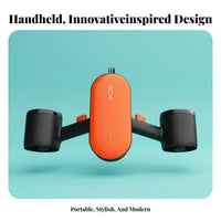 Electric aquatic propulsion device Portable Design doublepropulsion unit Underwater Thruster Long Battery Life aquatic activities Equipment for Snorkelers, Diving, Snorkeling, aquatic propulsion device
