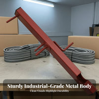 Hand Crank Strap Tensioner Steel Cargo Strap Winder Hooked Cutout