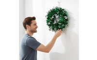 Championship Soccer Event Party Wreath Festive Decoration Football Theme Garland Easy to Hang for Kids