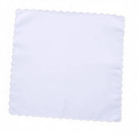 Blank DIY Handkerchief Bulk Pack Border Craft Material Soft for Tie-Dyeing