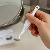 Anti-Adhesive Reverse Tweezers for Eyelash Extension Application